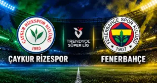 Çaykur Rizespor Fenerbahçe maçı Trendyol Süper Lig